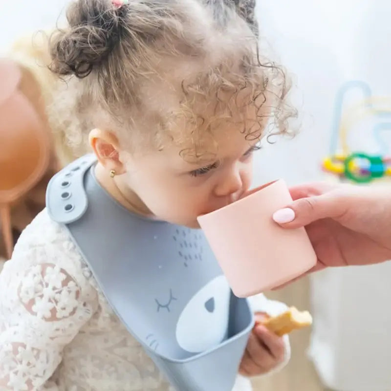YUMMY Bavoir Chat en Silicone avec Poche 9M+ - Image 10