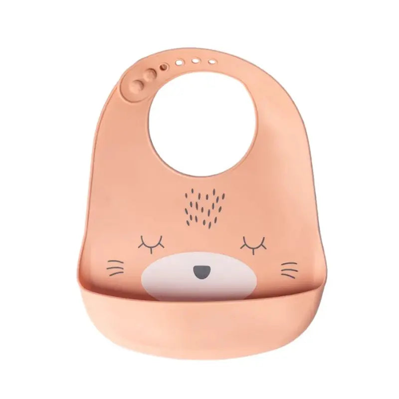 YUMMY Bavoir Chat en Silicone avec Poche 9M+ - Image 6