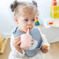 YUMMY Bavoir Chat en Silicone avec Poche 9M+ - Image 8