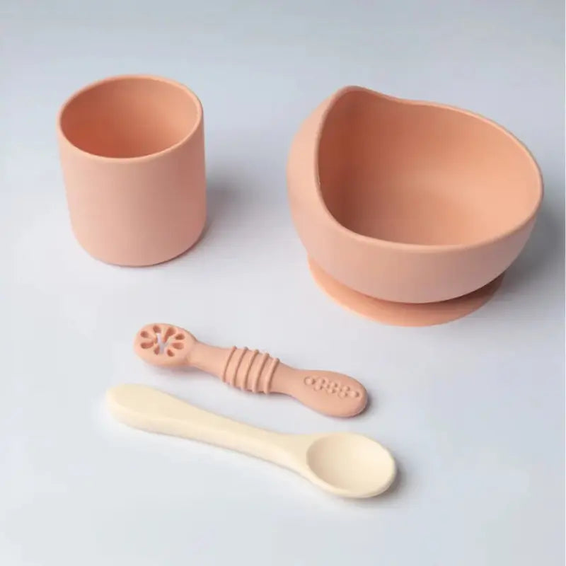 YUMMY Coffret Repas Silicone 4M+