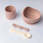 YUMMY Coffret Repas Silicone 4M+