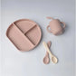 YUMMY Coffret Repas Silicone 6M+